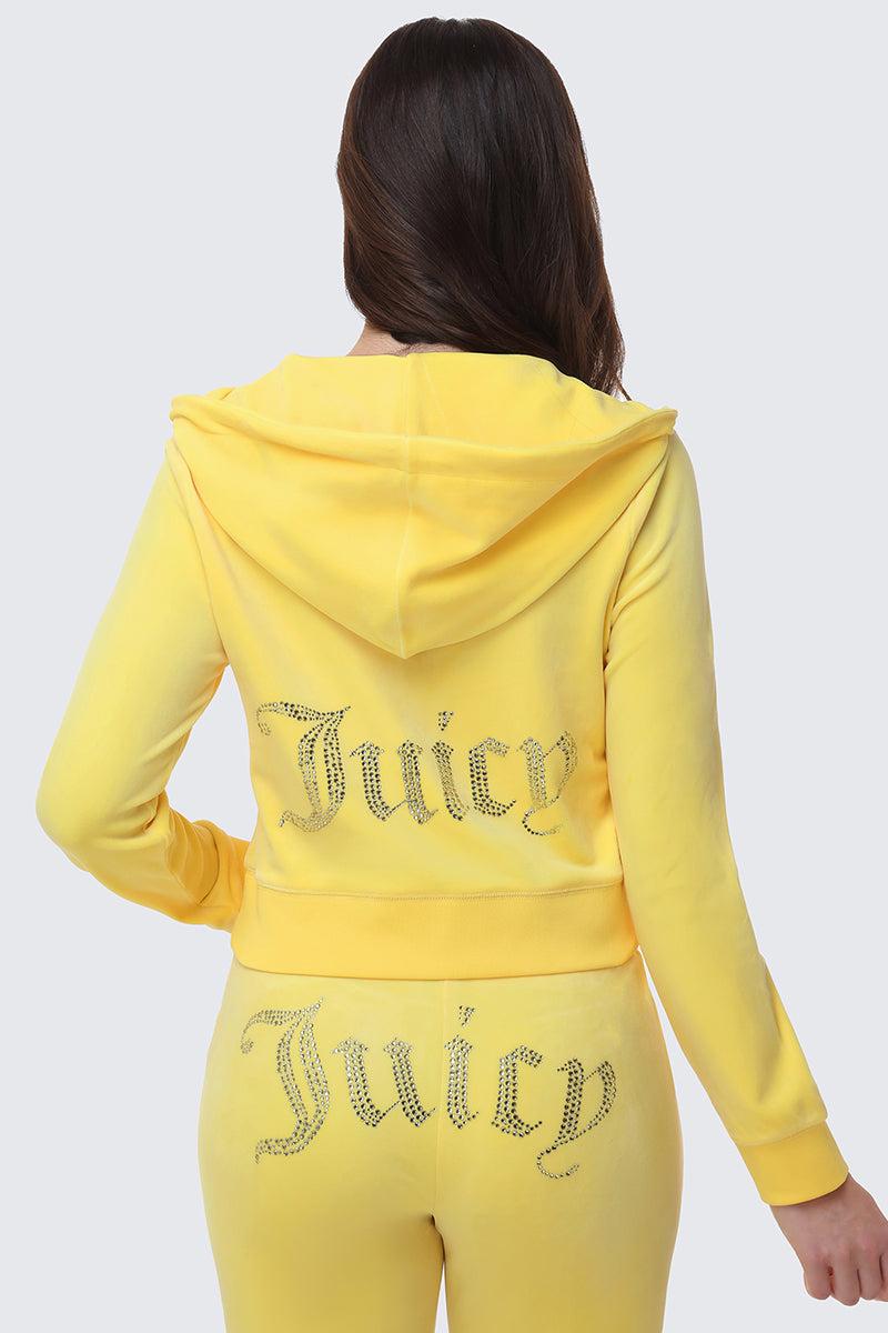 OG Big Bling Velour Hoodie Product Image