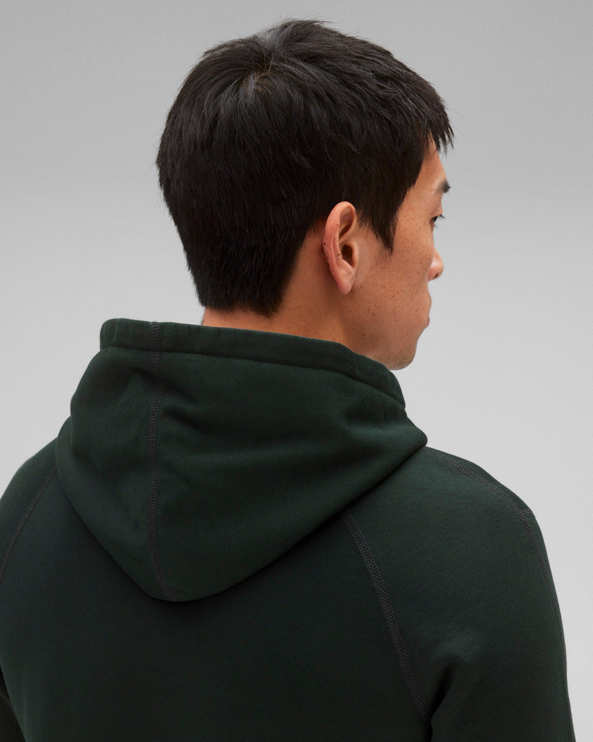 Midweight Terry Slim Hoodie Male Product Image