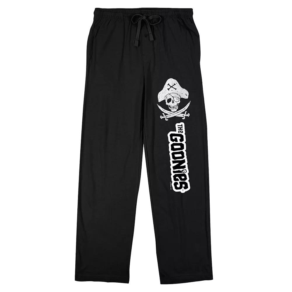 Men's The Goonies Pirate Sleep Pants, Size: XL, Black Product Image
