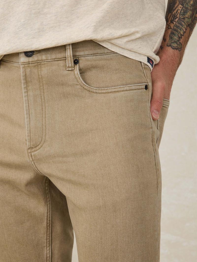 Stretch Terry 5-Pocket Pant - Desert Khaki Product Image