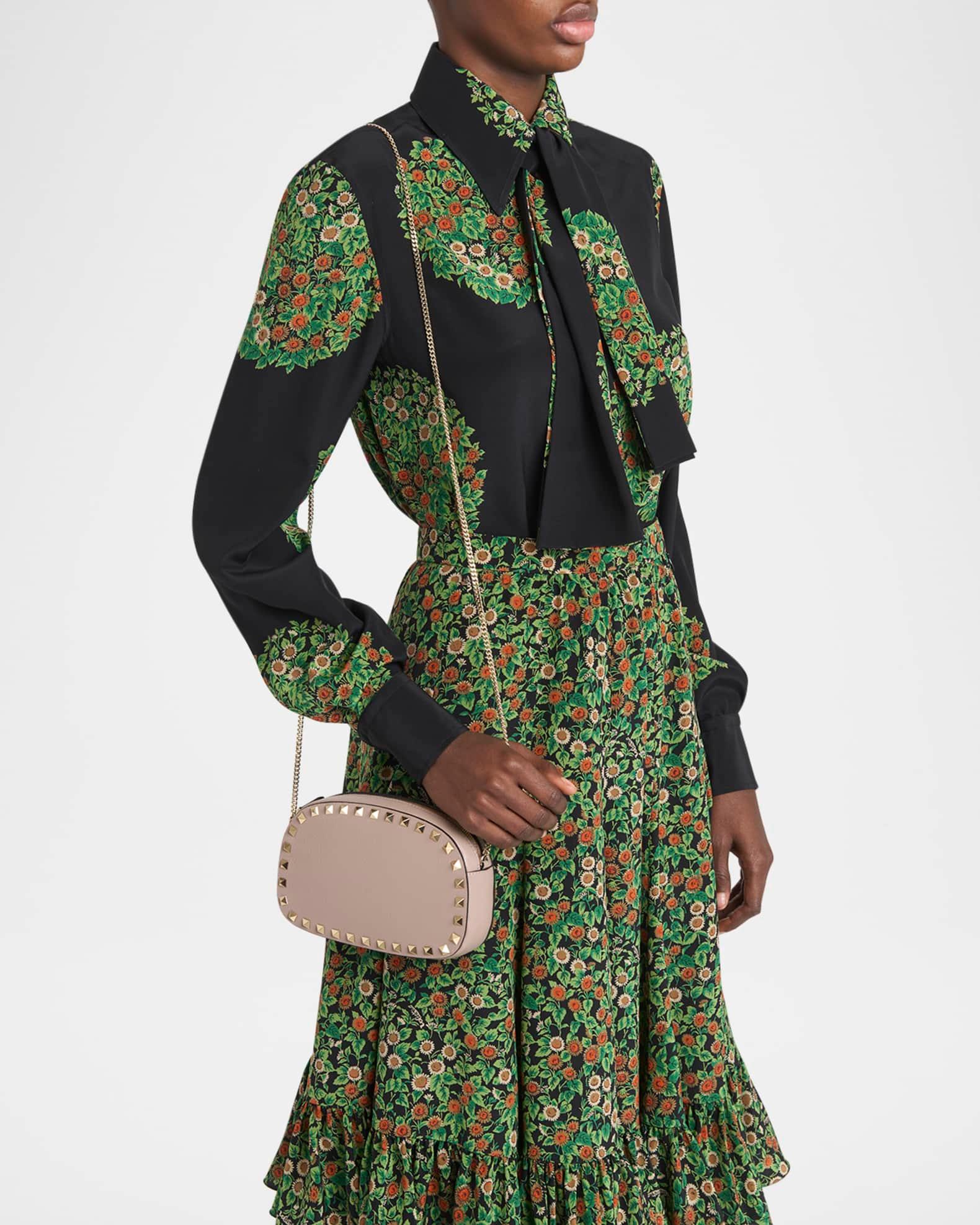 Mini Rockstud Leather Crossbody Bag Product Image