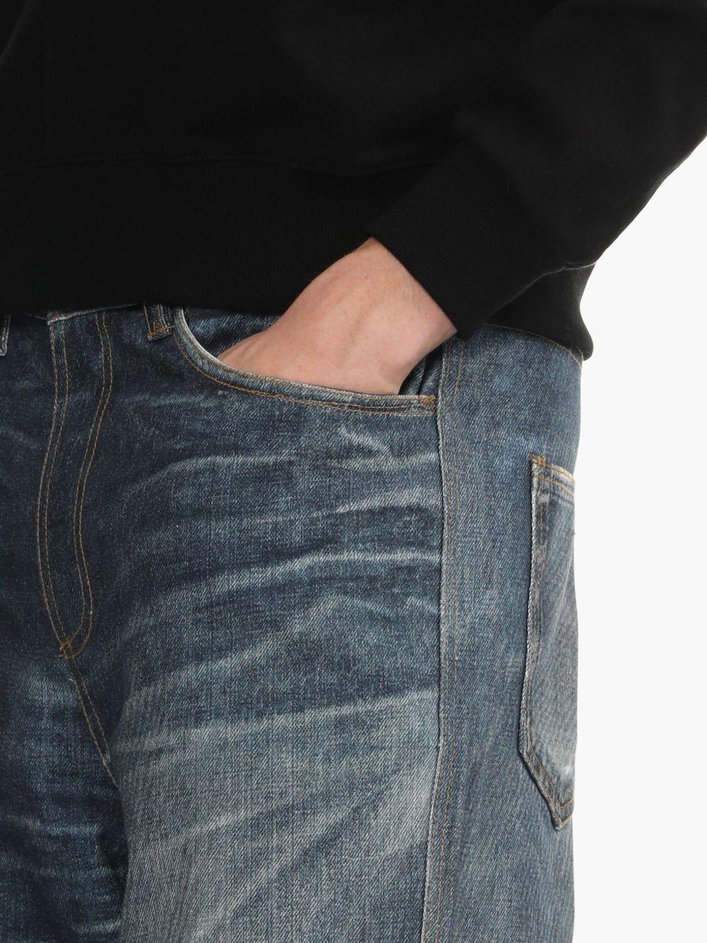 logo-patch wide-leg jeans  Product Image