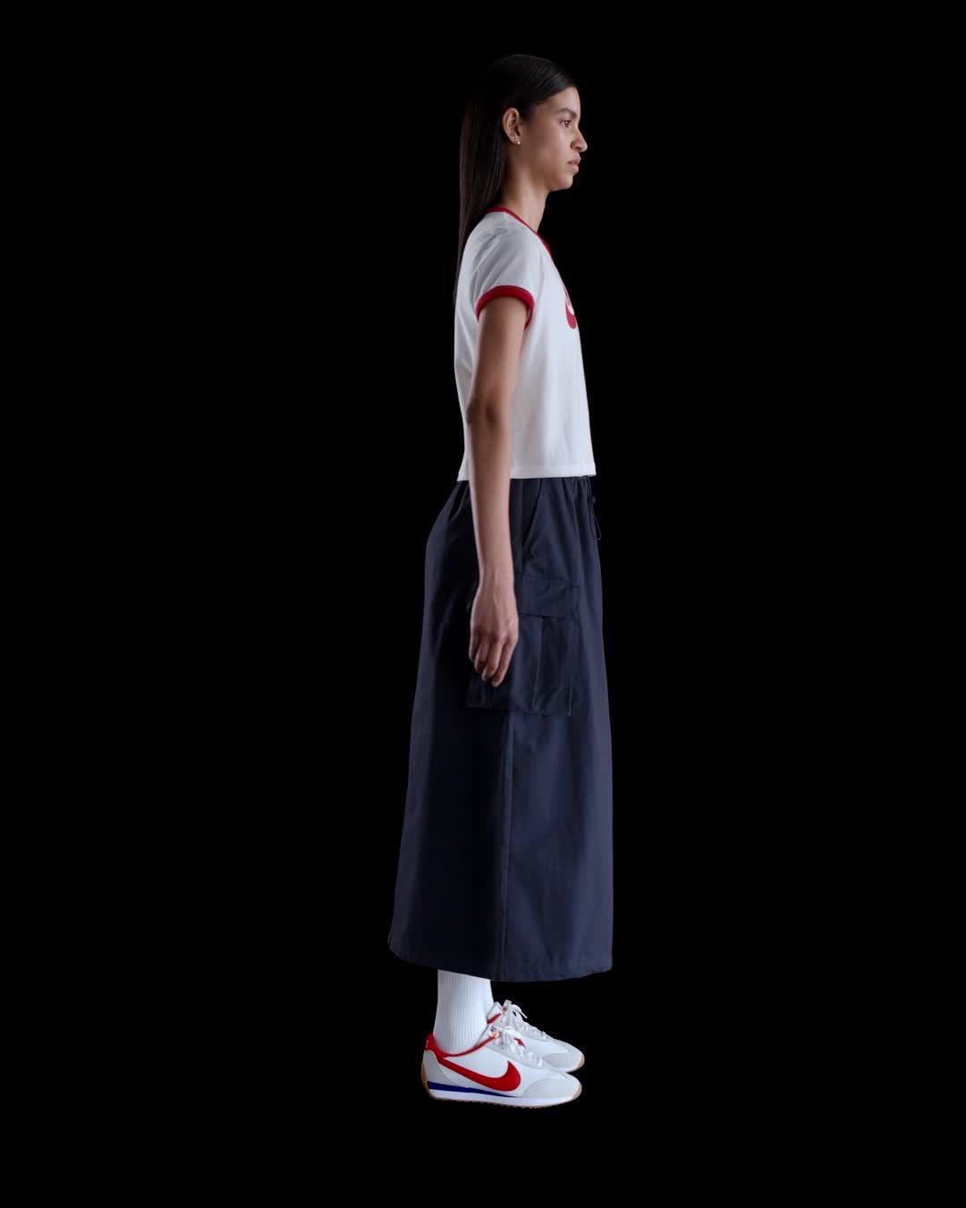 Womens Nike Sportswear Loose Cargo Skirt | HV2496-410 Product Image