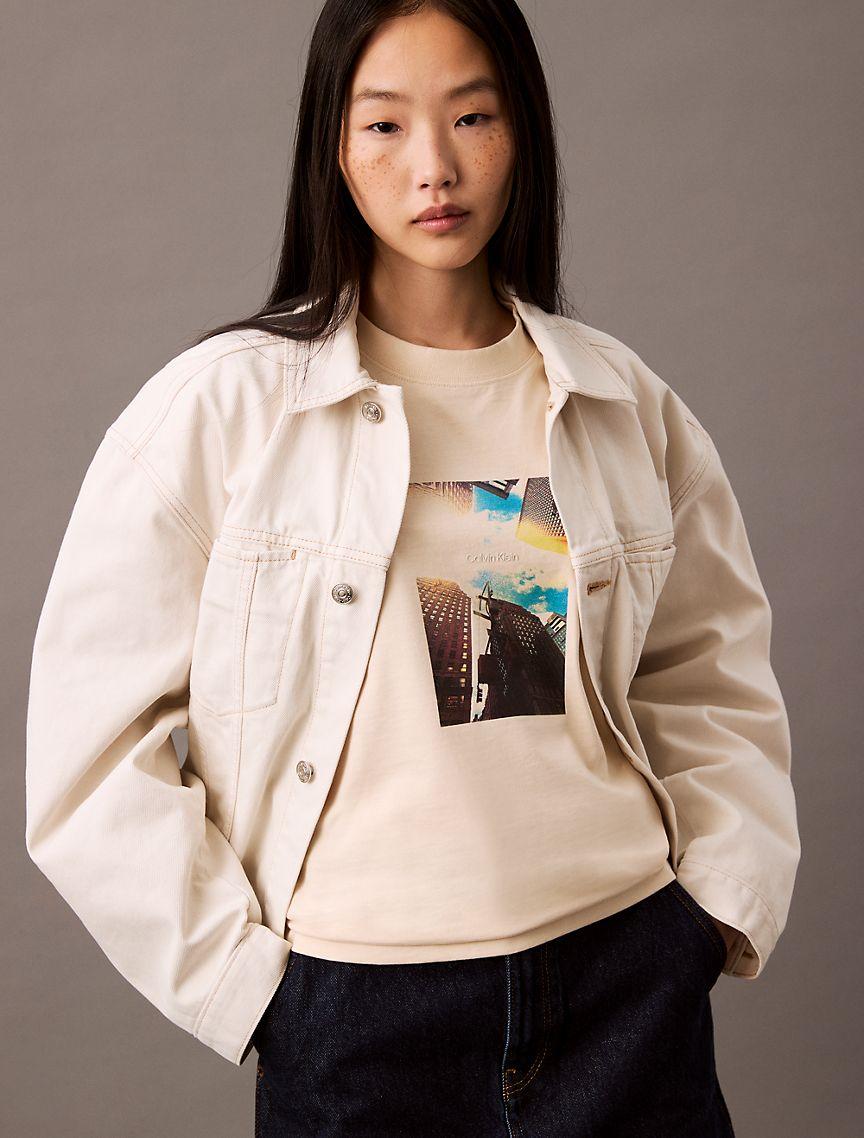 Cityscape Graphic Boxy T-Shirt Product Image