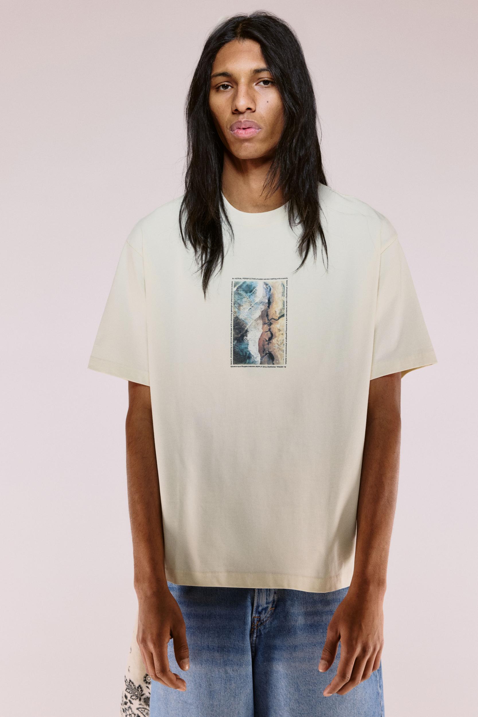 Loose Fit Printed T-shirt Product Image