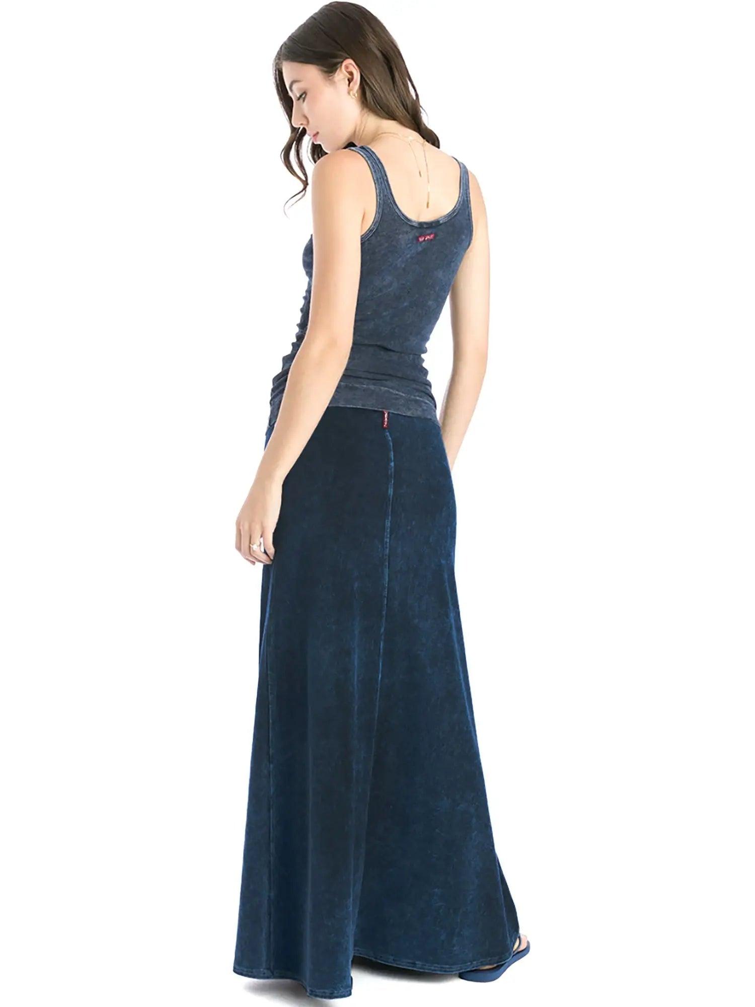 Hard Tail Flat Waist Sweep Skirt B-143 Product Image