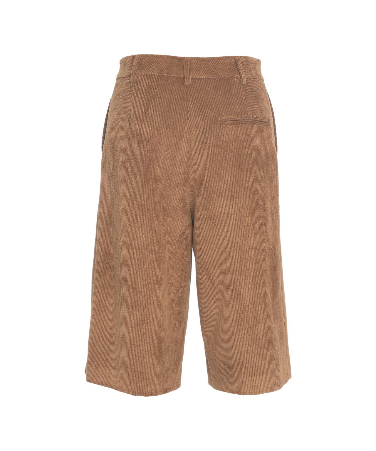 Corduroy bermuda shorts Product Image