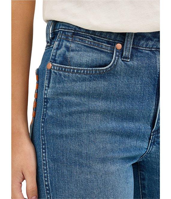 Wrangler x Whataburger Bailey High Rise Flare Jeans Product Image