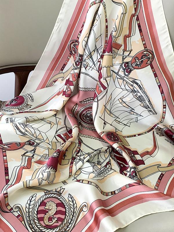 Urban Silk Imitation Printed Square Scarf Product Image