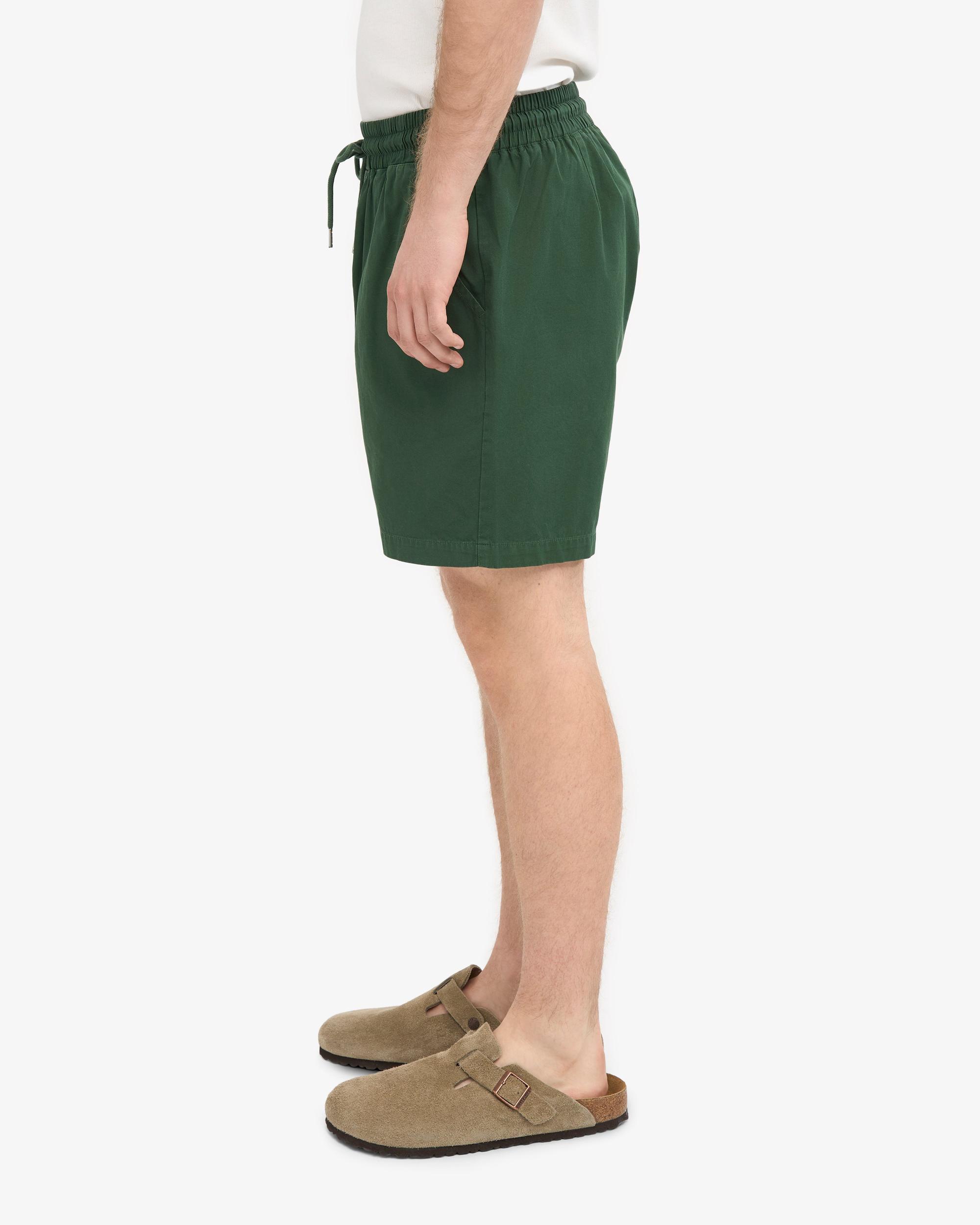 Organic Twill Shorts - Oxblood Red Product Image