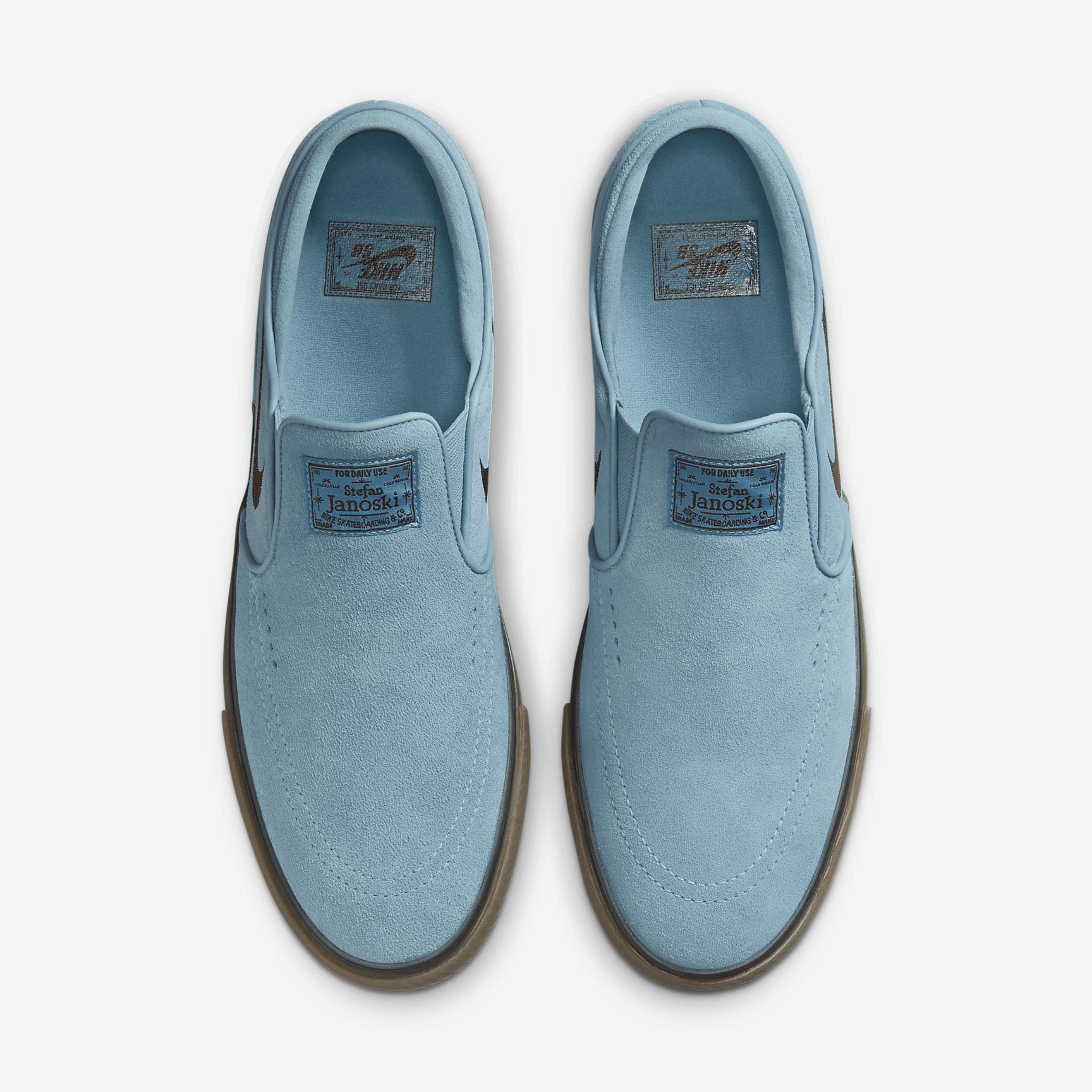 Mens Nike SB Janoski+ Slip Skate Shoes | FN5893-100 Product Image