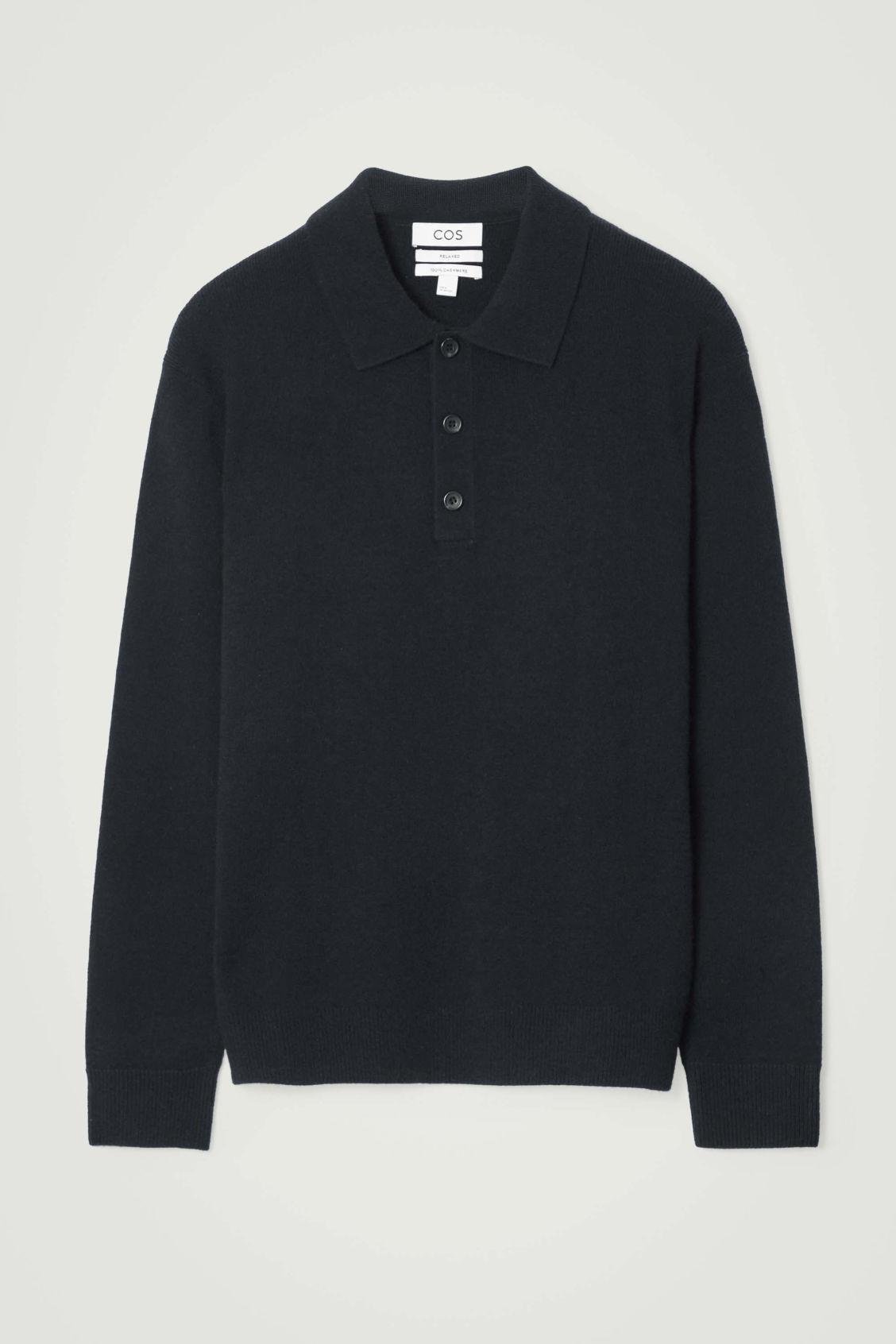 PURE CASHMERE POLO SHIRT Product Image