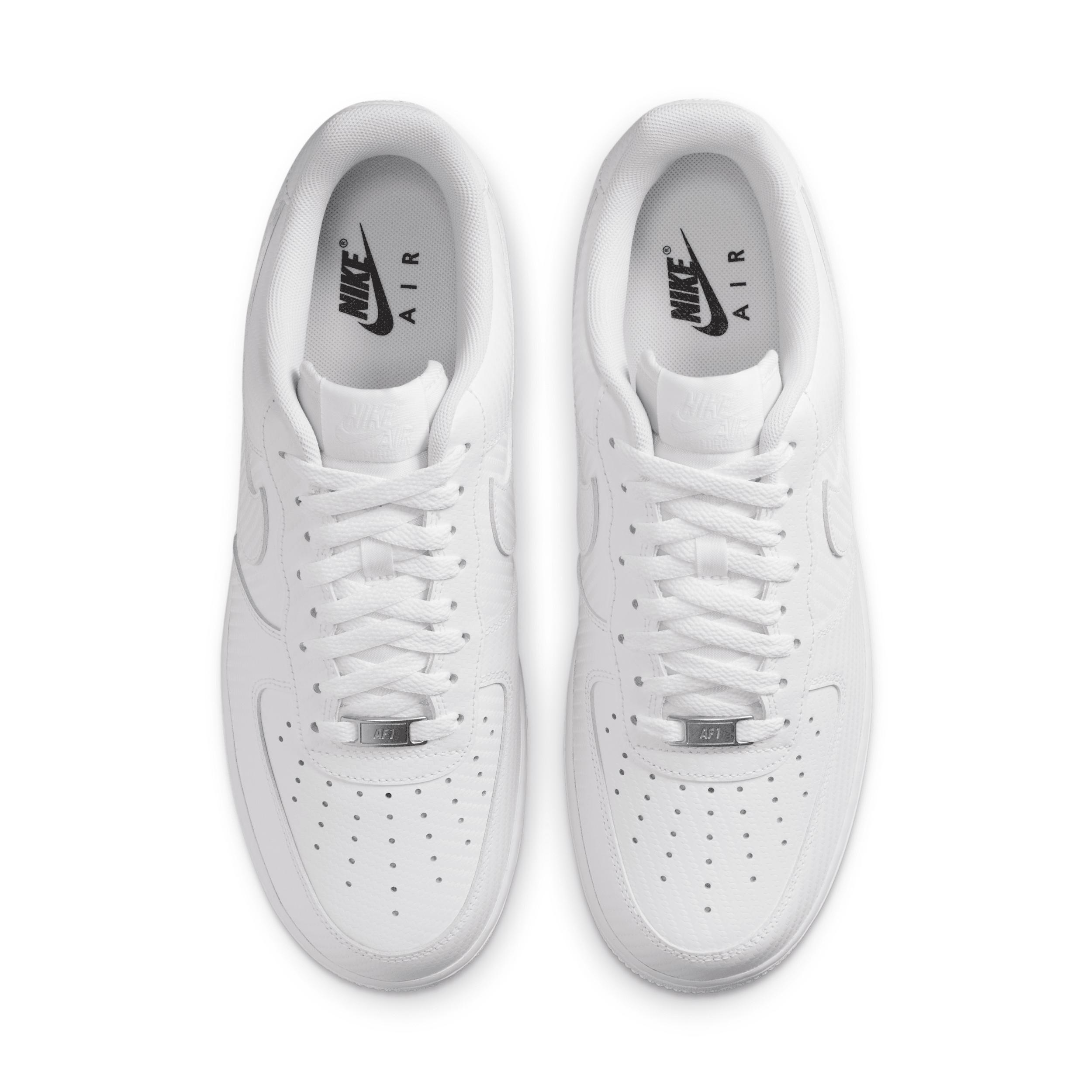 Nike Mens Nike Air Force 1 07 TWT - Mens Shoes White/White Product Image