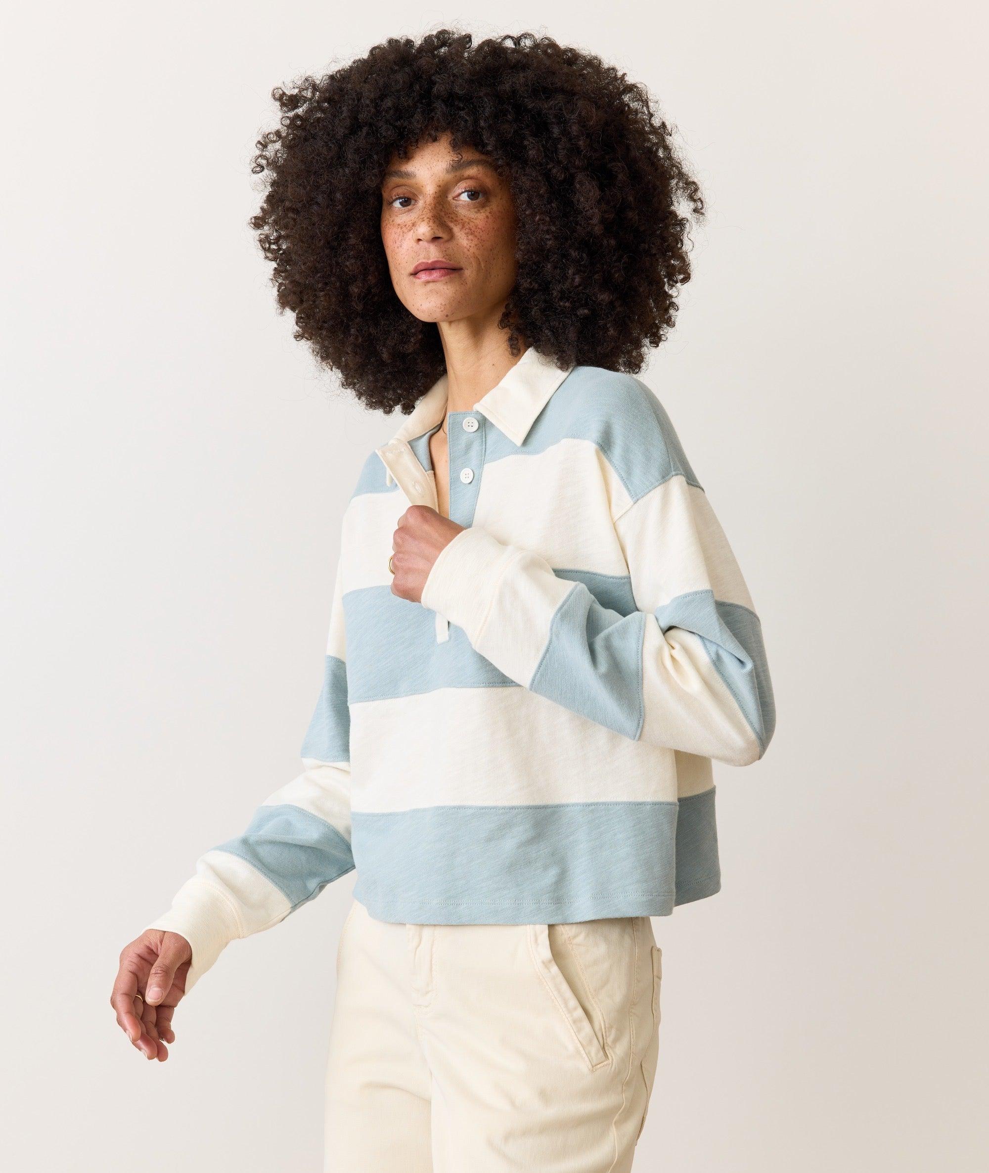 Rugby Crop Polo Product Image