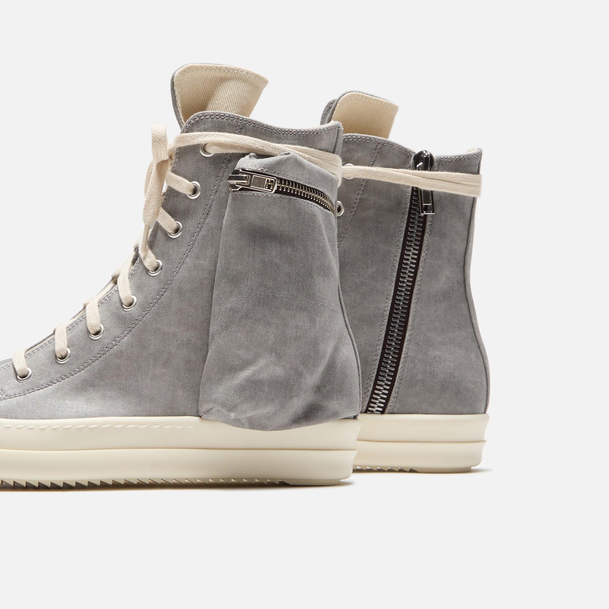 Rick Owens DRKSHDW Cargo Sneakers - Pearl / Milk Male Product Image