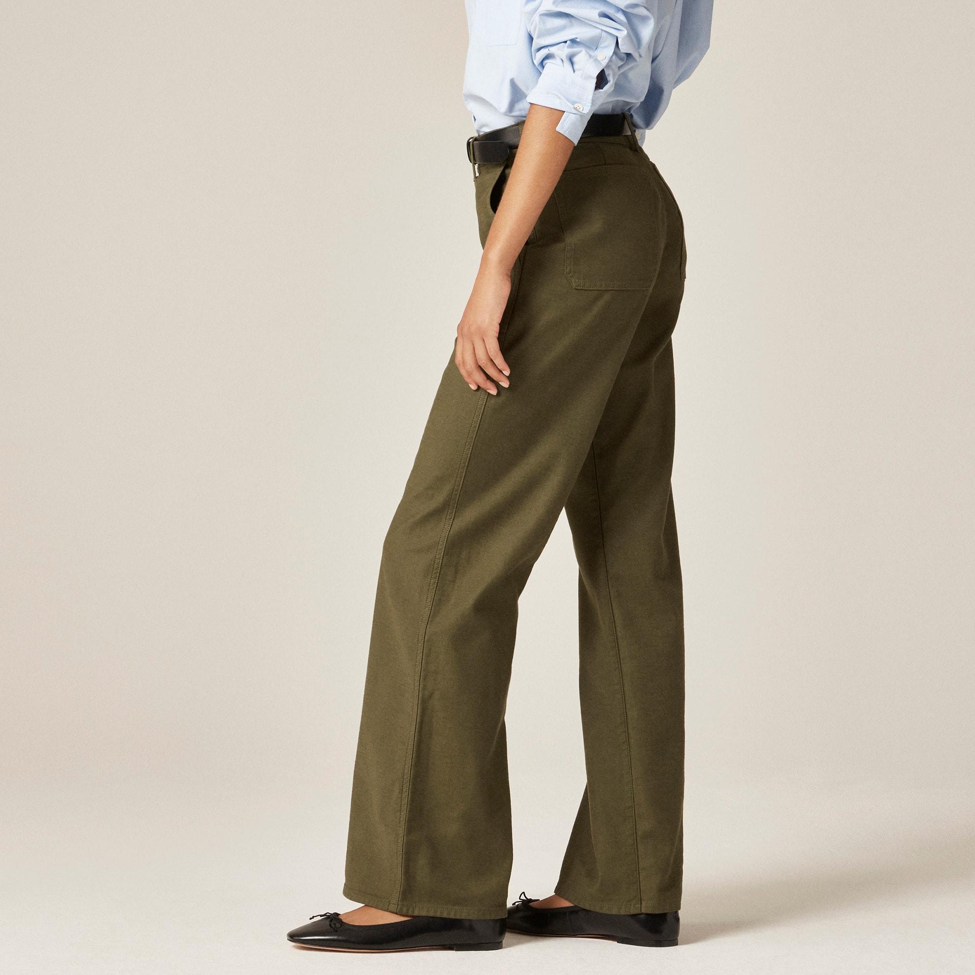 Camp-pocket wide-leg pant Product Image