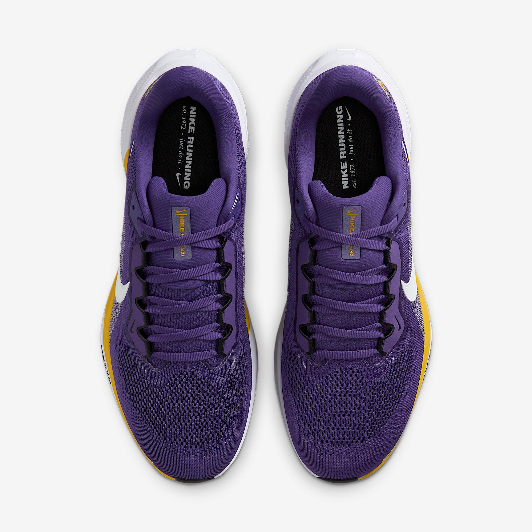Minnesota Vikings Pegasus 41 Nike Men's NFL Road Running Shoes Product Image