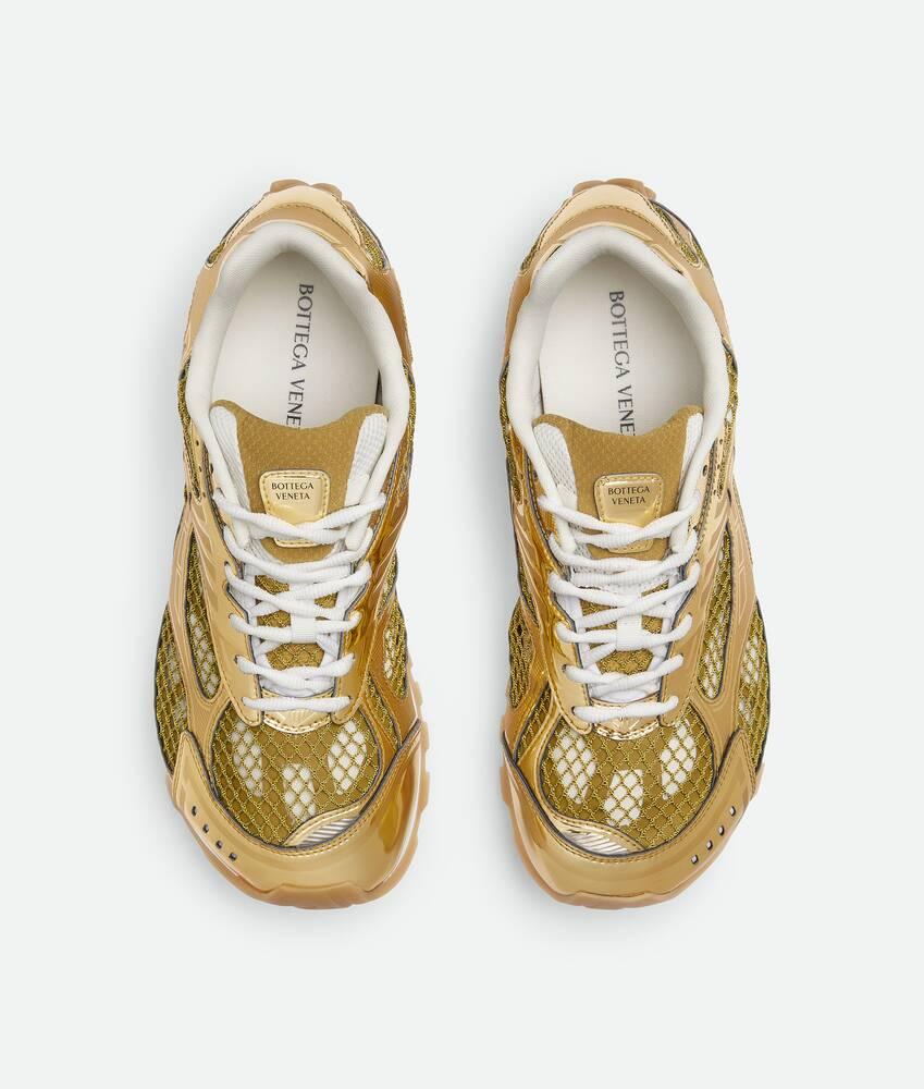 Men's Orbit Sneaker in Gold/white Product Image