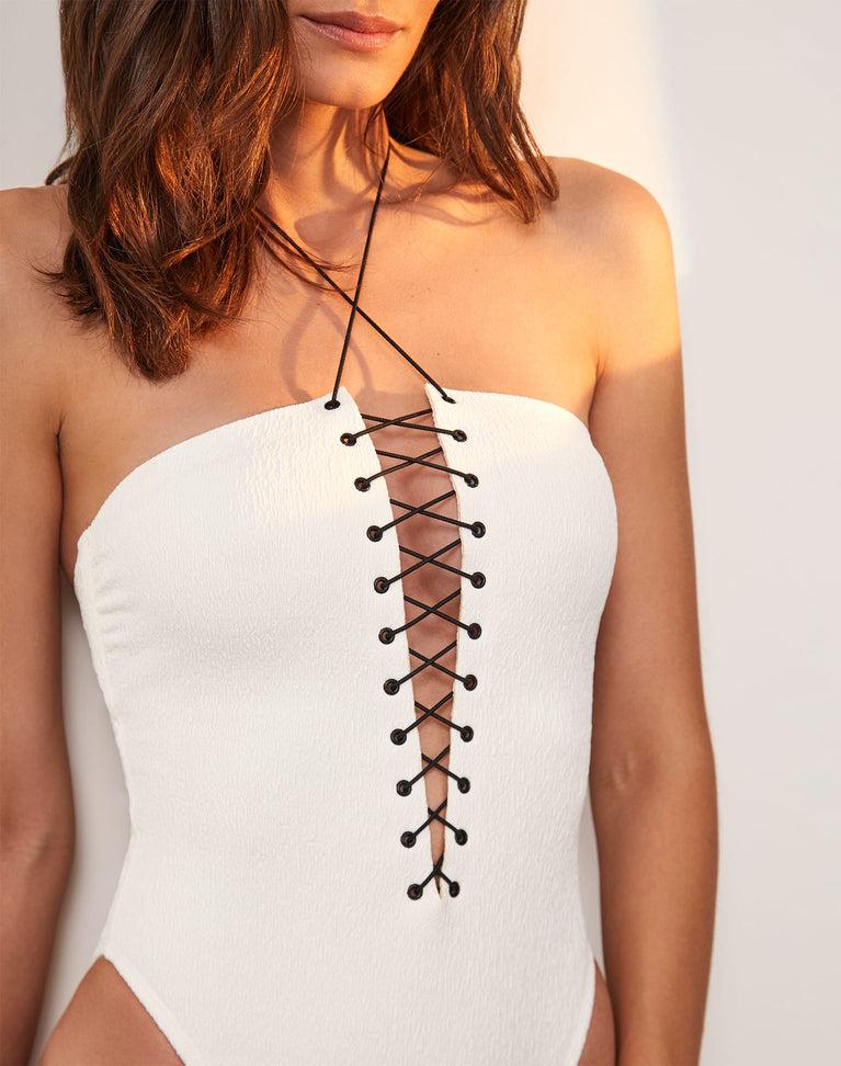 Firenze Blair One Piece (Exchange Only) - White Product Image