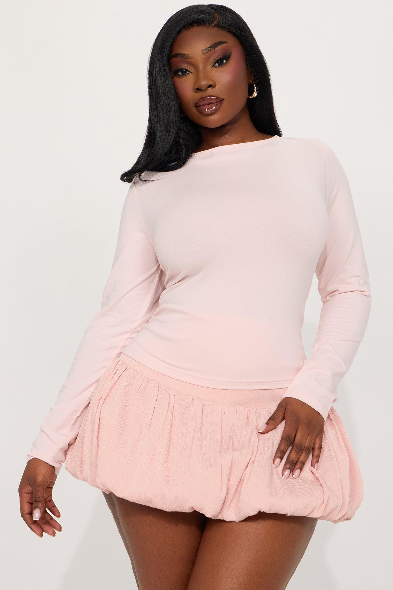Cindy Ballerina Top - Pink Product Image