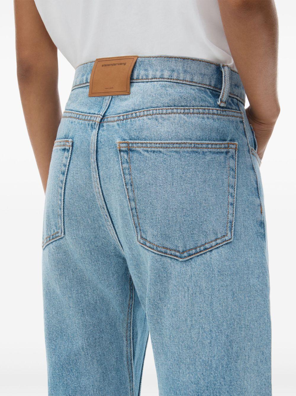 logo-embossed jeans Product Image