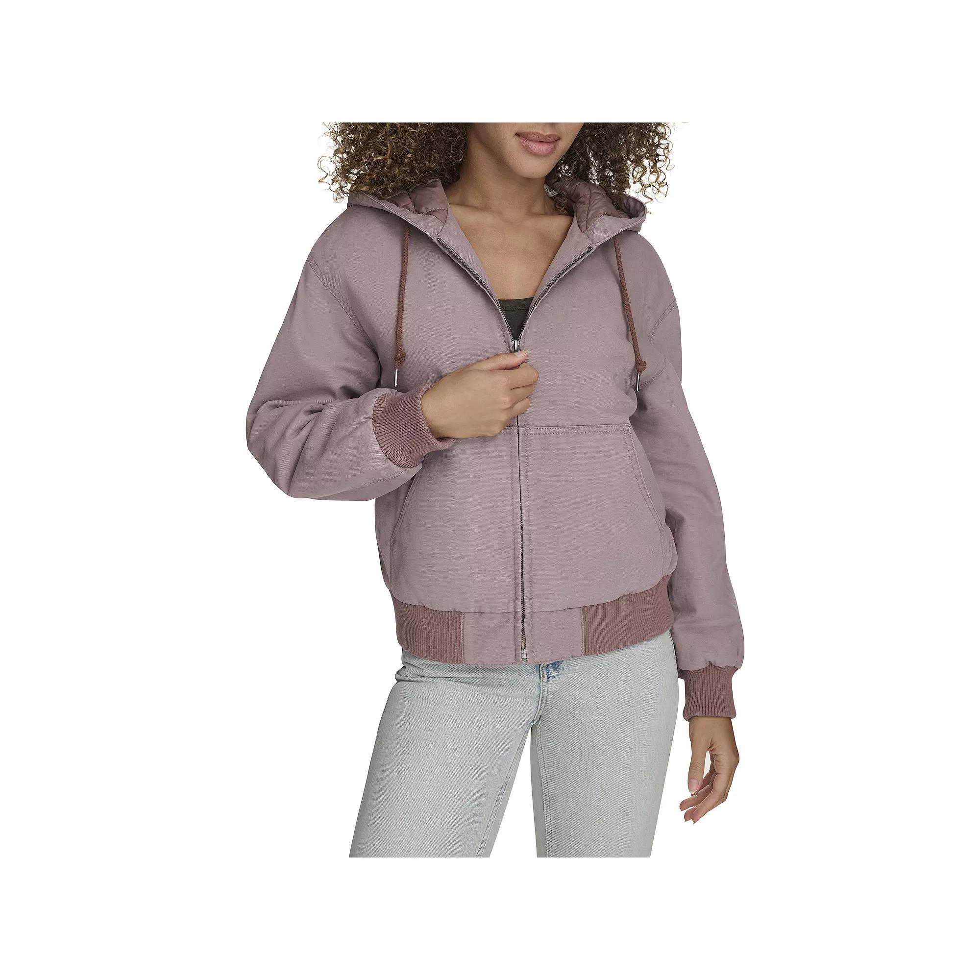 Women's Levi's® Quilted Lining Hoodie Bomber Jacket Product Image