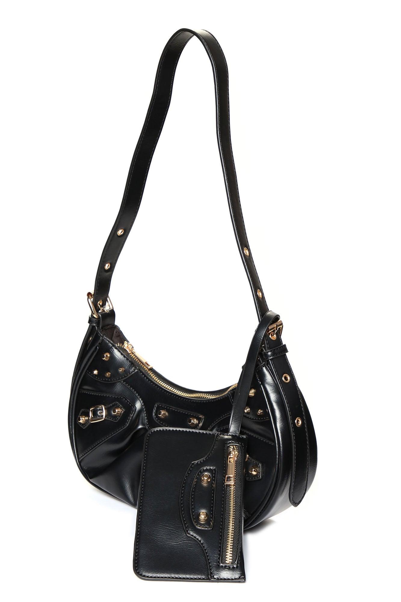 Icon Living Handbag - Black Product Image