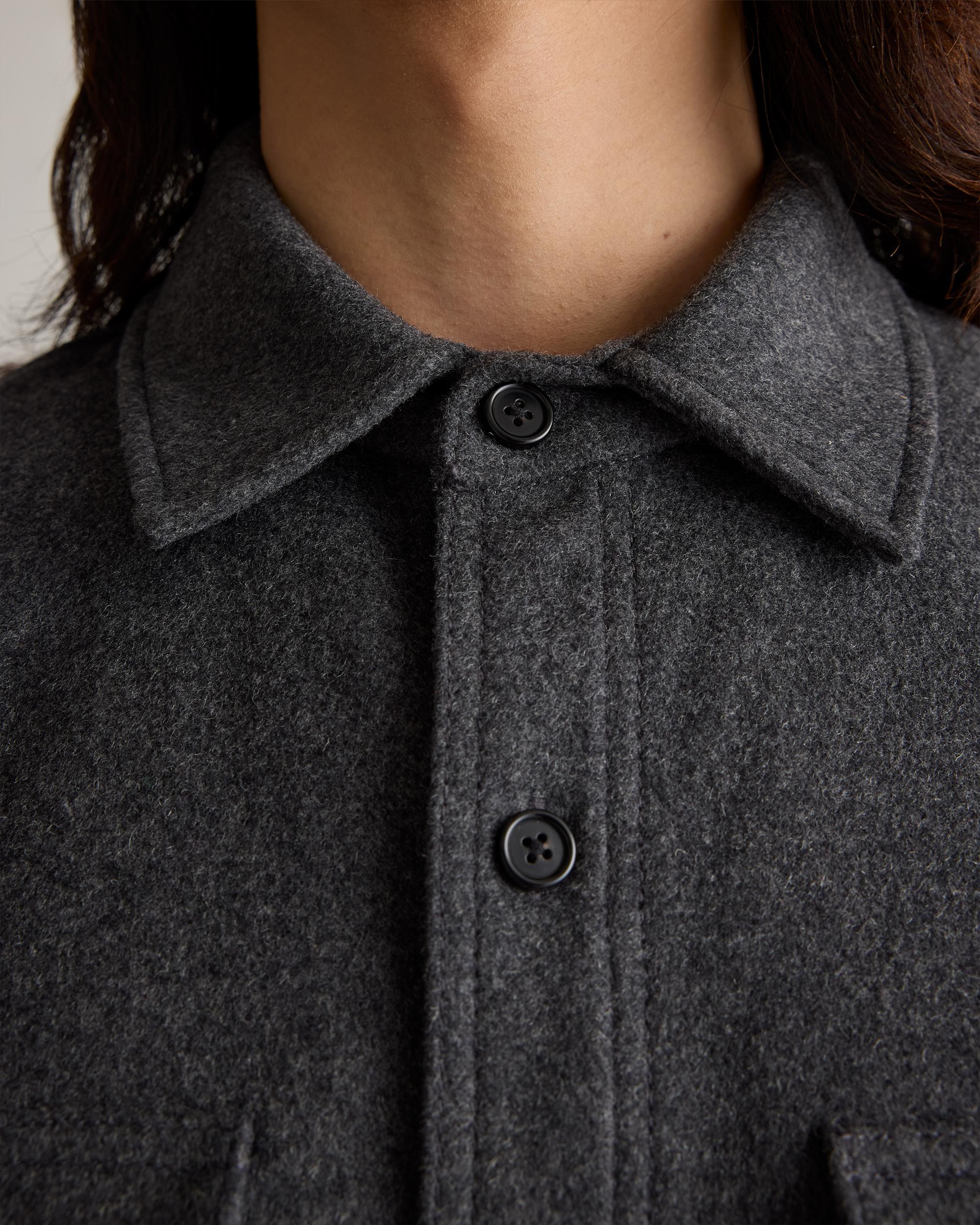 Quince | Men's Italian Wool Overshirt Wool/Nylon Product Image