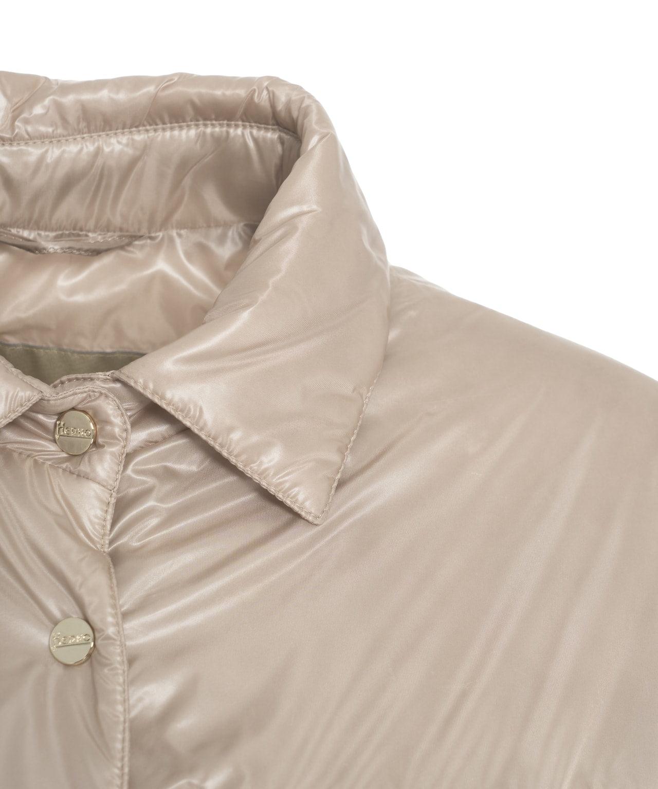 Lightweight down overshirt Product Image