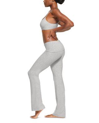 Cotton Jersey Foldover Waist Pants   Product Image