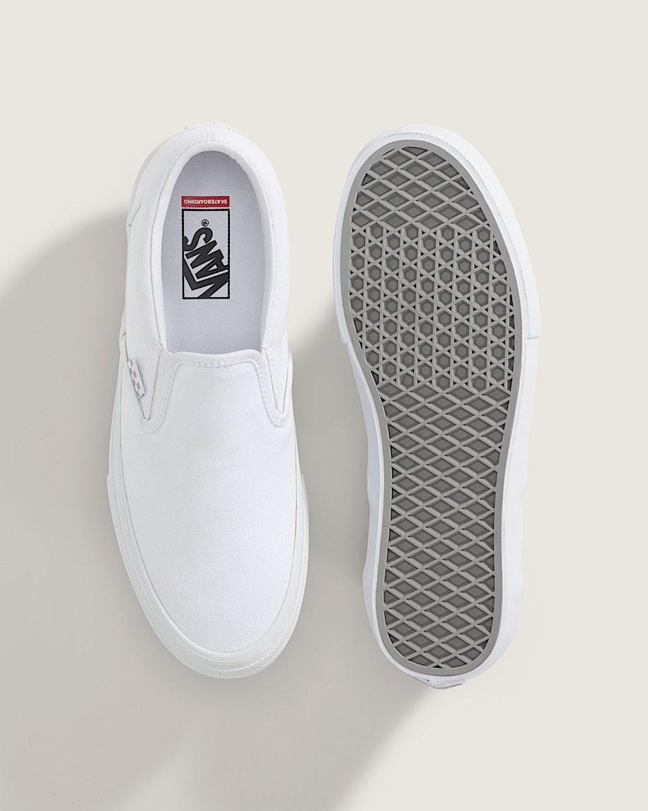 Vans | Skate Slip-On True White Skate Shoe Product Image