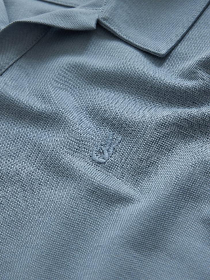 John Varvatos Short Sleeve Pique Polo Product Image
