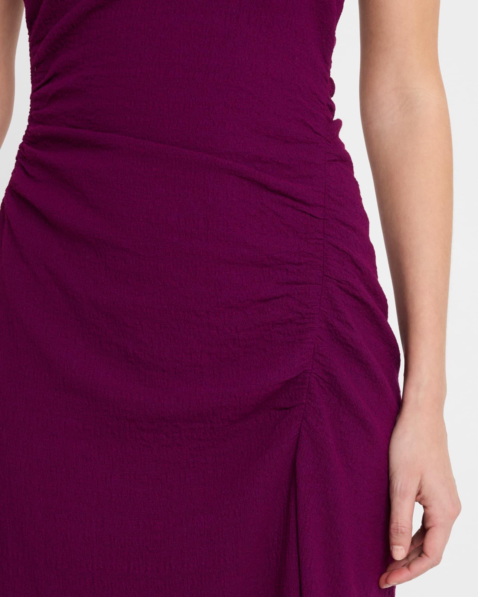 Inez Draped High-Neck Dress Product Image