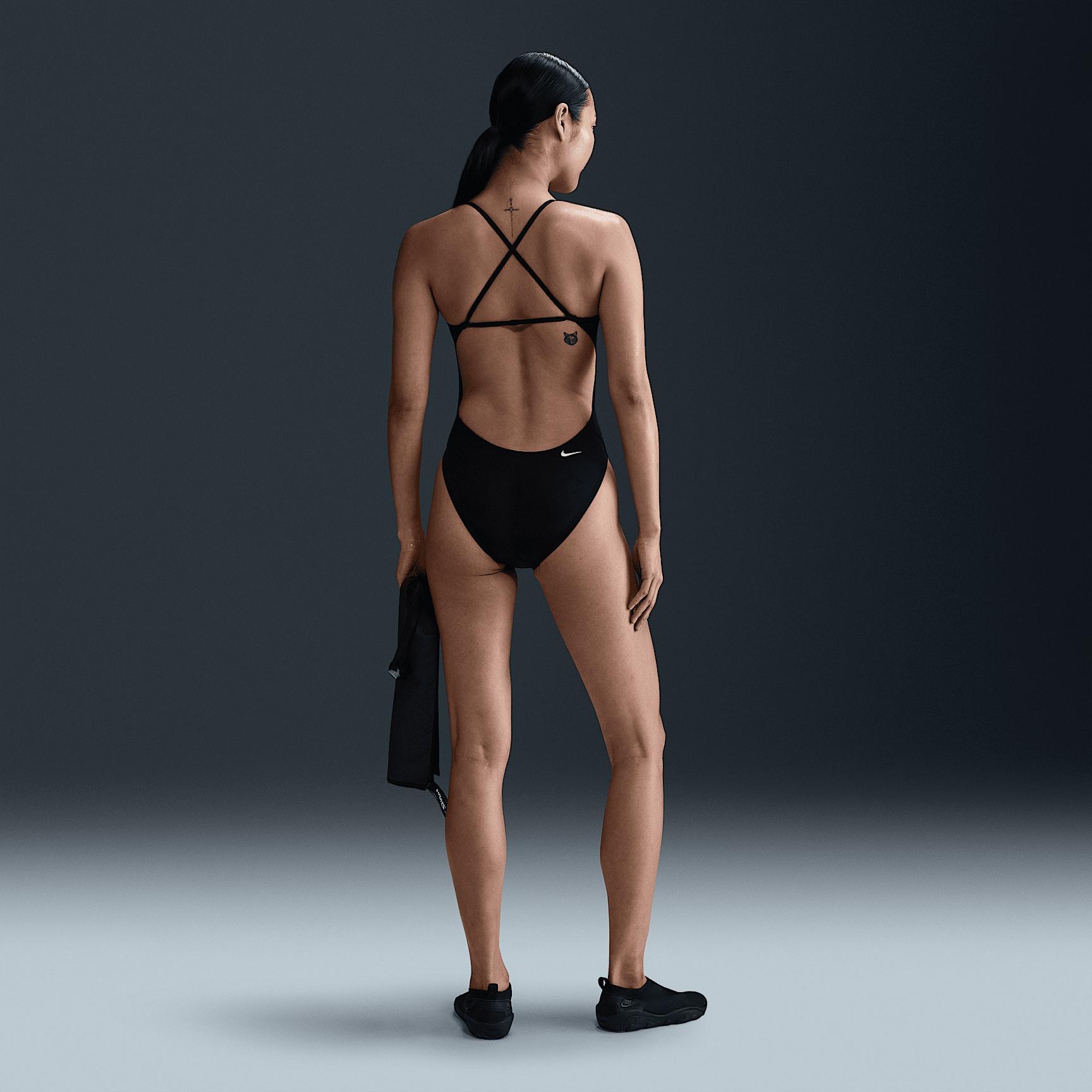 Nike Womens Swim HydraStrong Adjustable Crossback One-Piece | NESSF019-001 Product Image