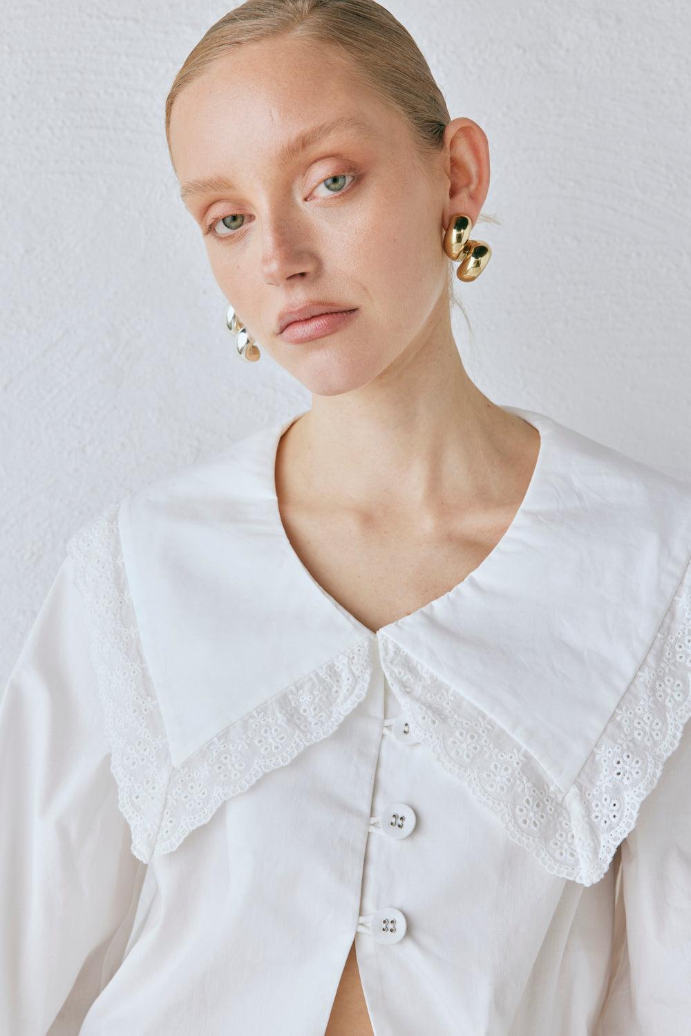 Mae Blouse White Product Image