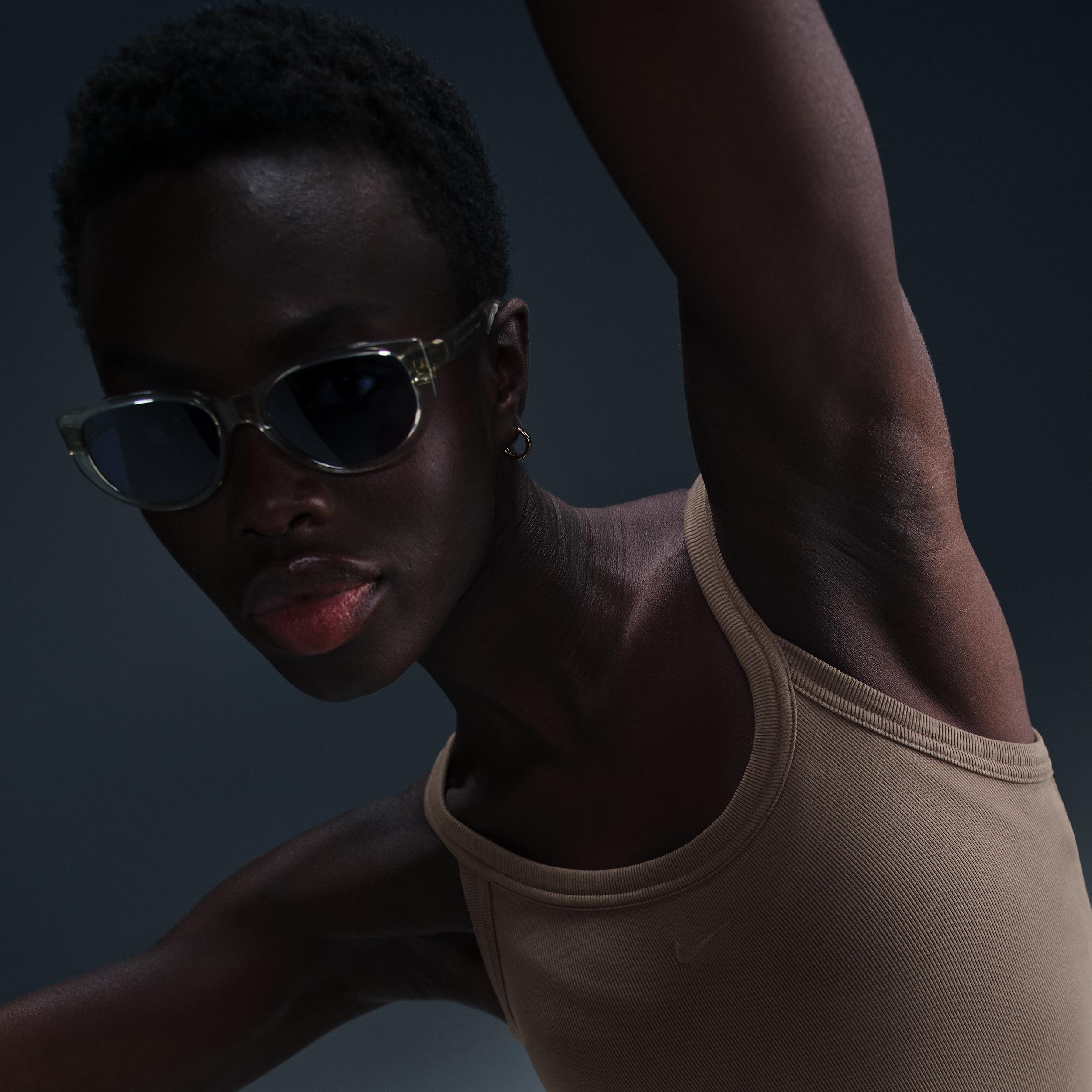 Womens Nike Sportswear Chill Knit Tight Mini-Rib Tank Top Dress | HJ0710-010 Product Image