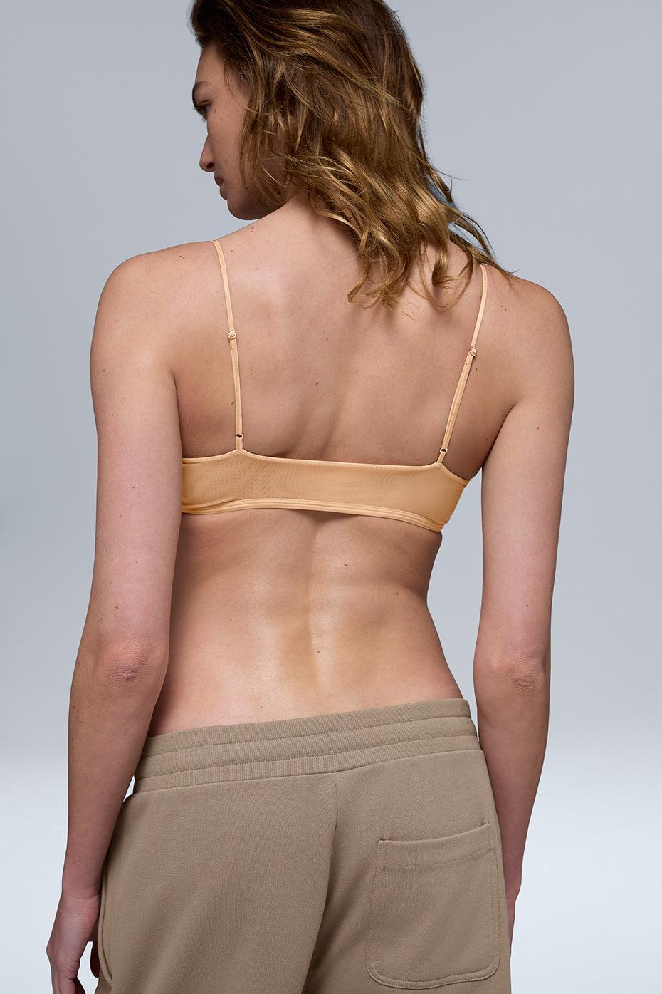 ALO | Airmesh Venus Thong Underwear Beige Product Image