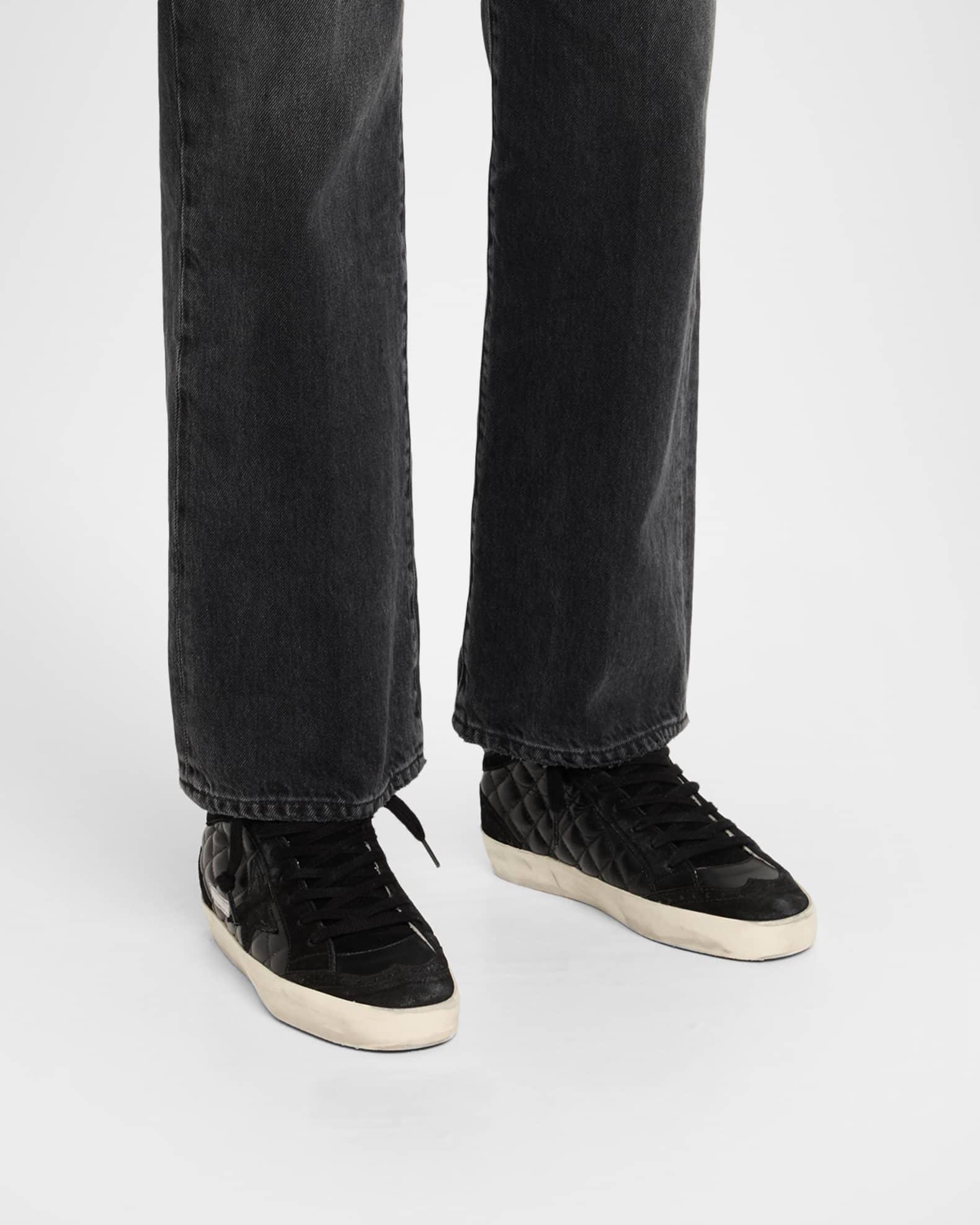 Midstar Classic Matellasse Nappa Leather Mid-Top Sneakers Product Image