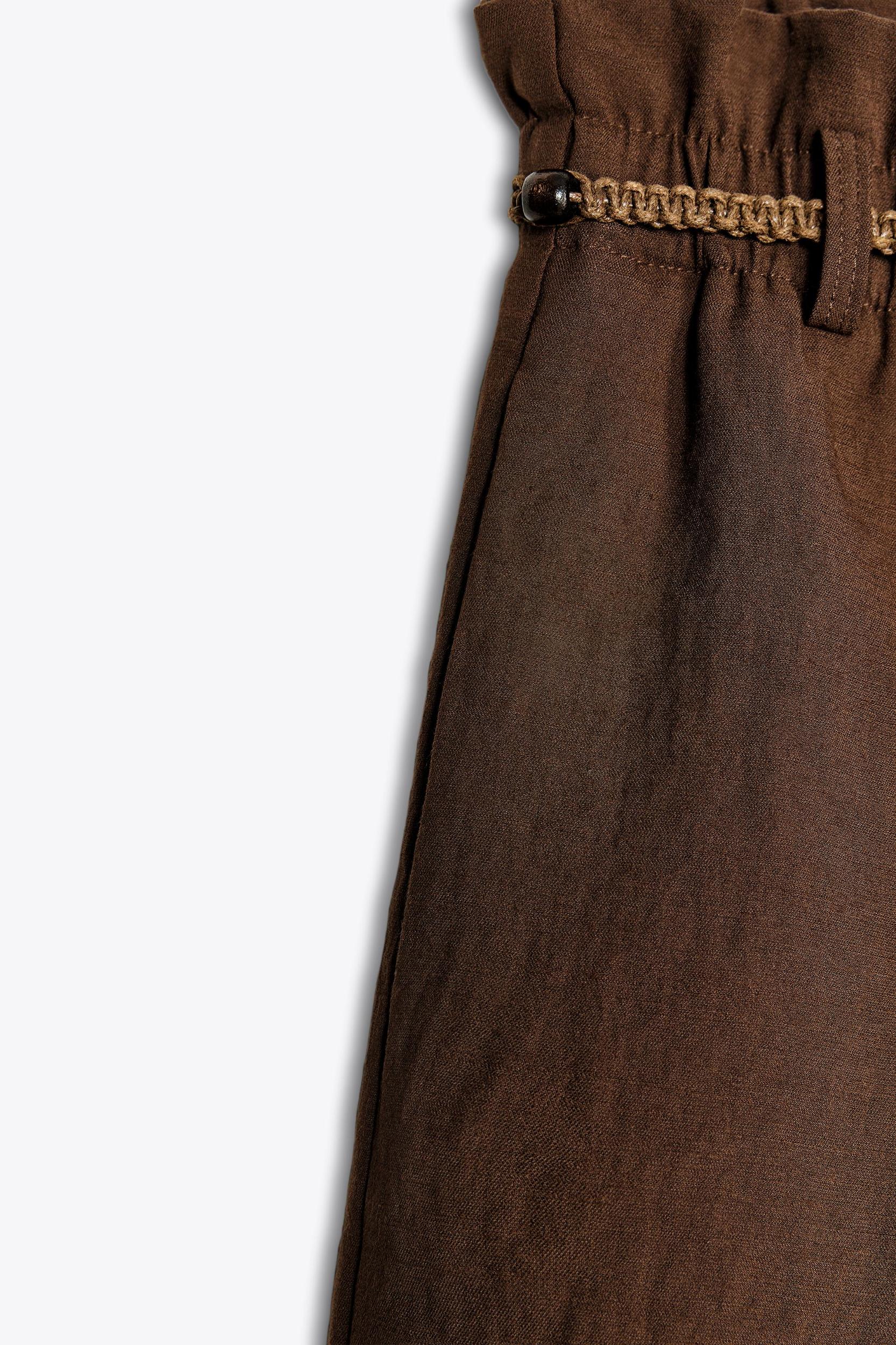 BEADED BELT SHORTS Product Image