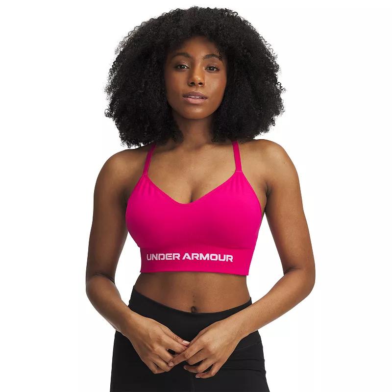 Women's Under Armour Vanish Seamless Low Long Sports Bra,  Product Image