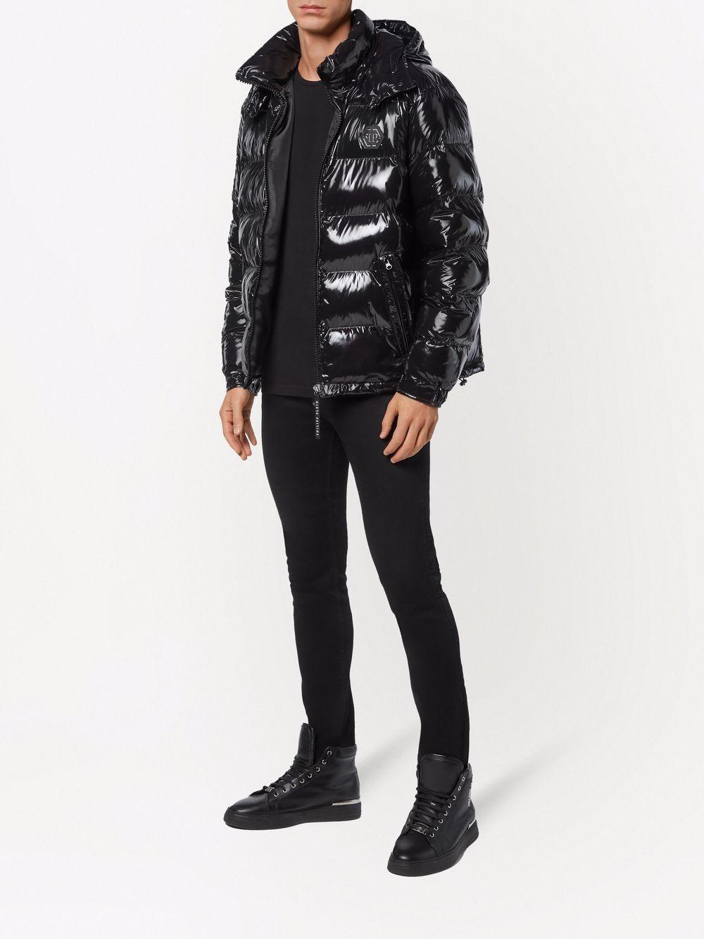 high-shine padded jacket Product Image