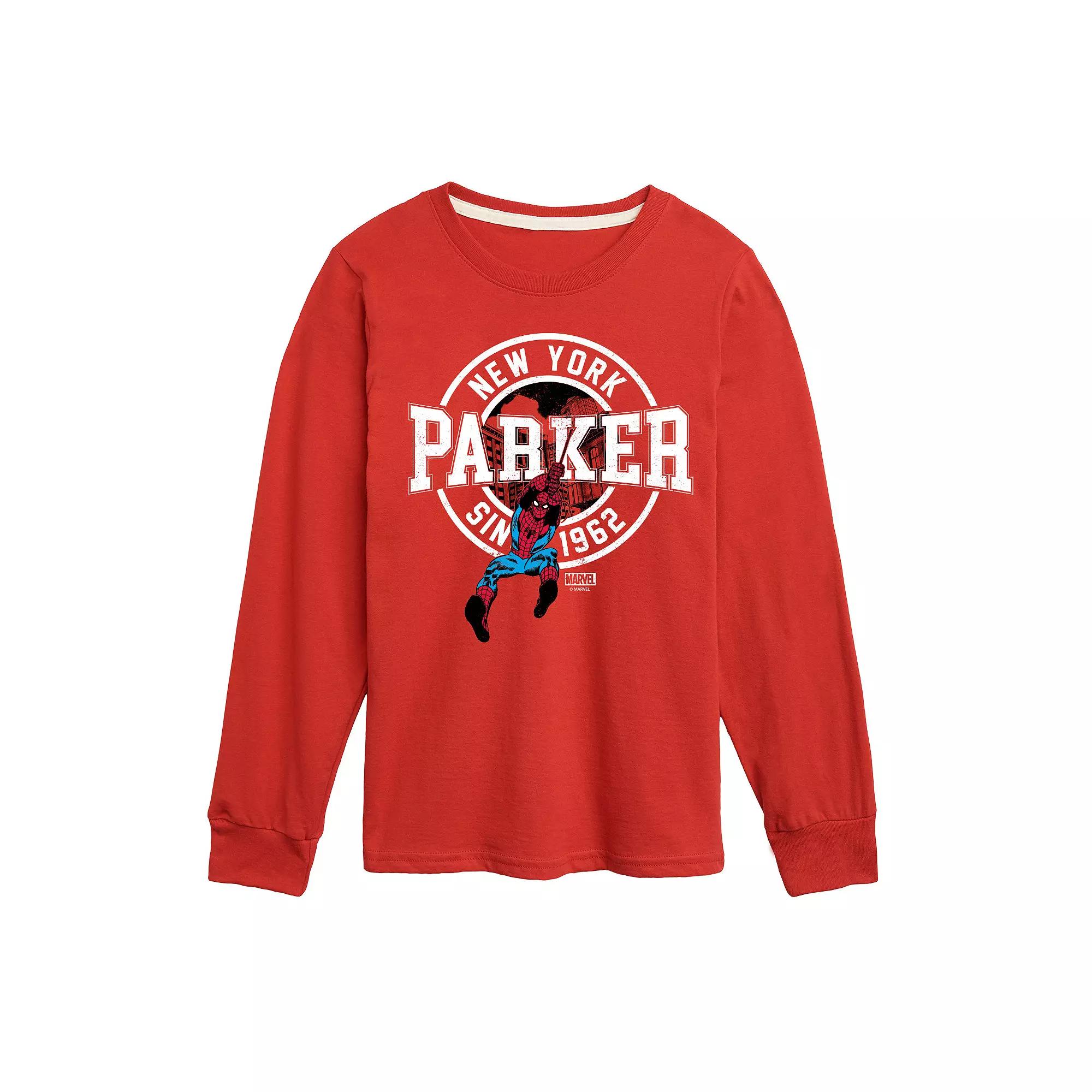 Boys 8-20 Marvel Spider-Man Peter Parker Long Sleeve Graphic Tee, Boy's,  Product Image