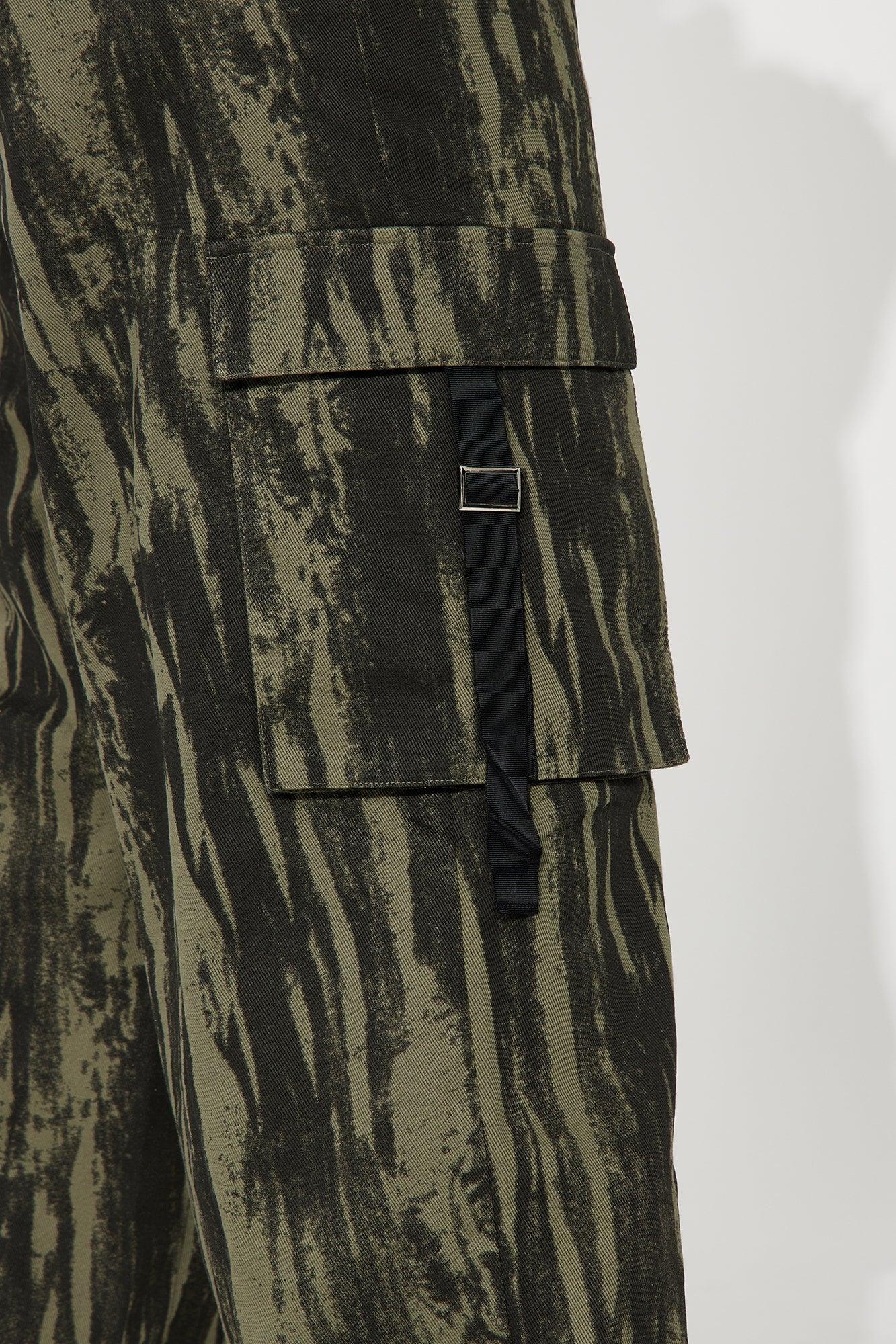 We Are Young Jumpsuit - Olive/combo Product Image