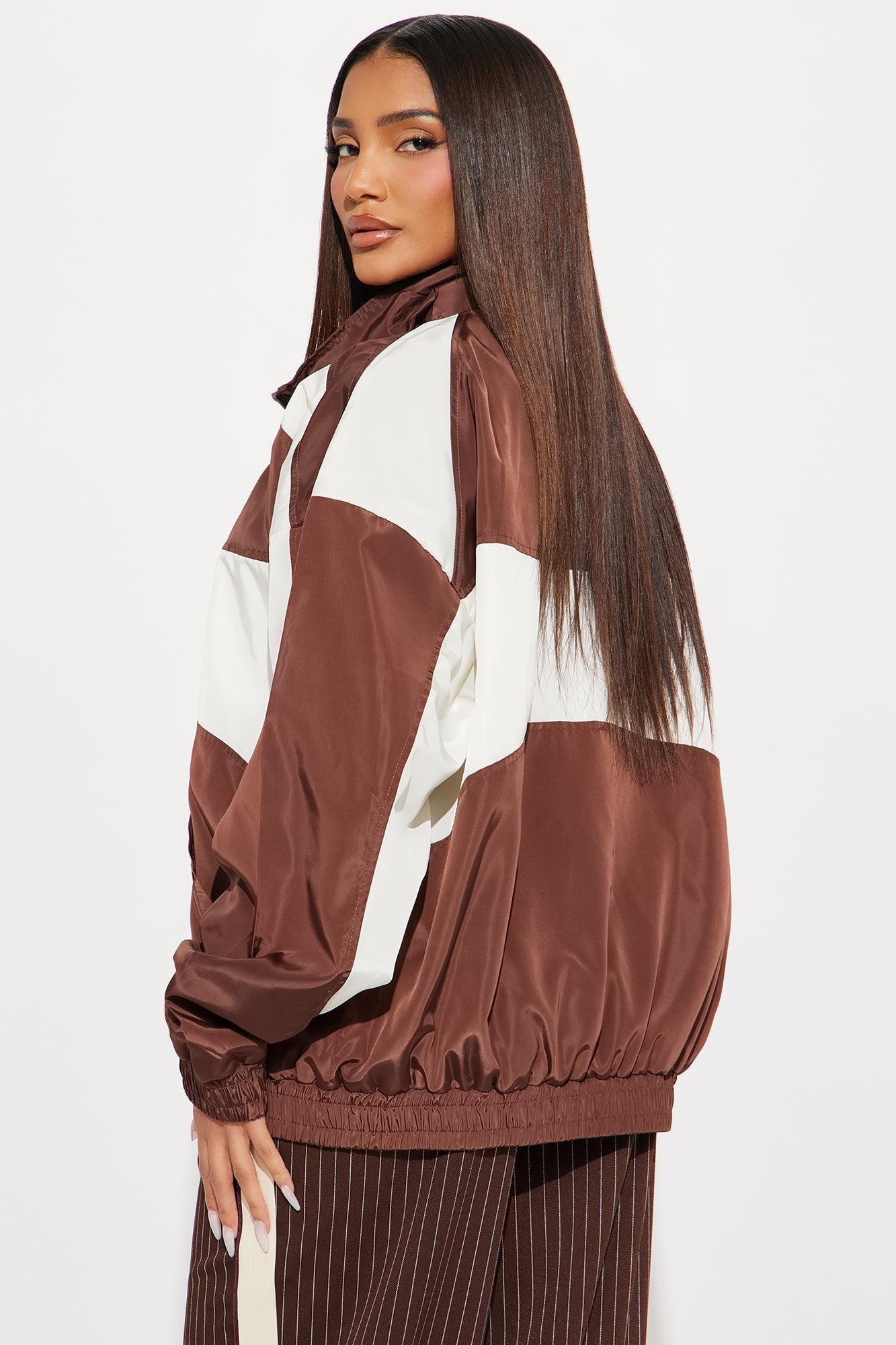 Gone Hiking Windbreaker - Chocolate/Combo Product Image