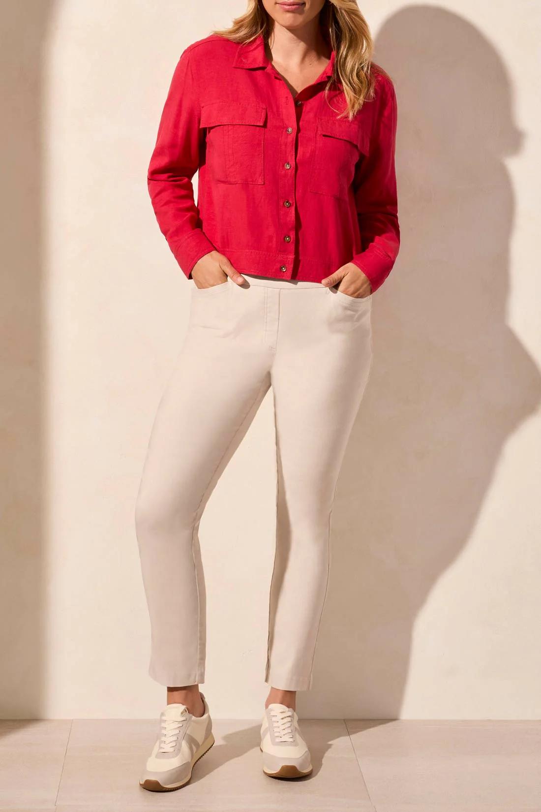 L/S Button Front Jacket W/Chest Pockets Product Image