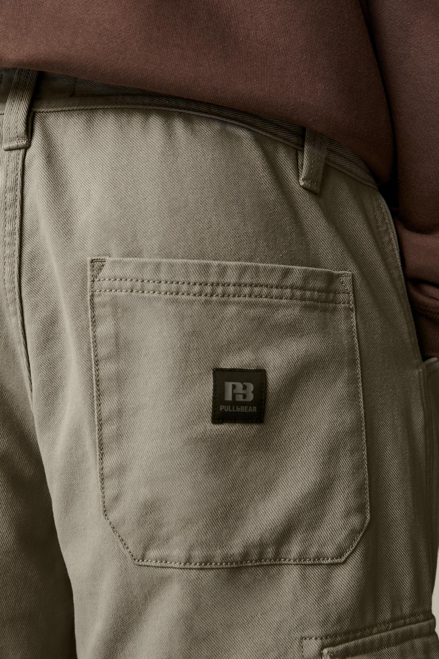 Cargo pants with seams Product Image