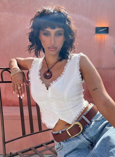 Silvanna Top White Product Image