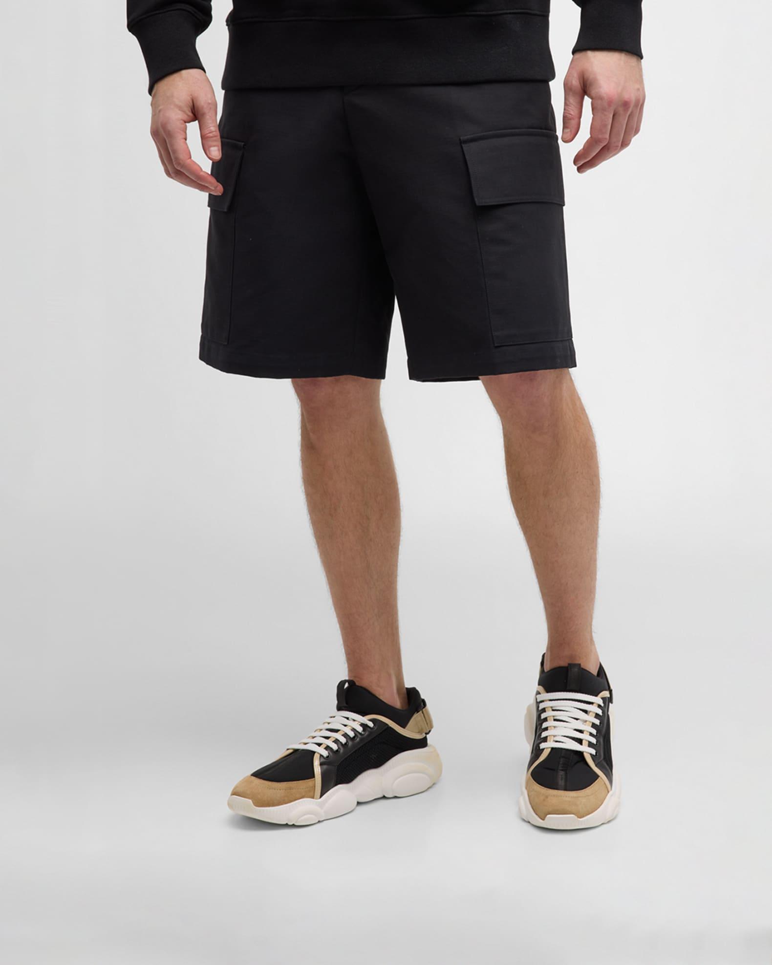 Men's Teddy-Sole Mixed-Media Fashion Sneakers Product Image