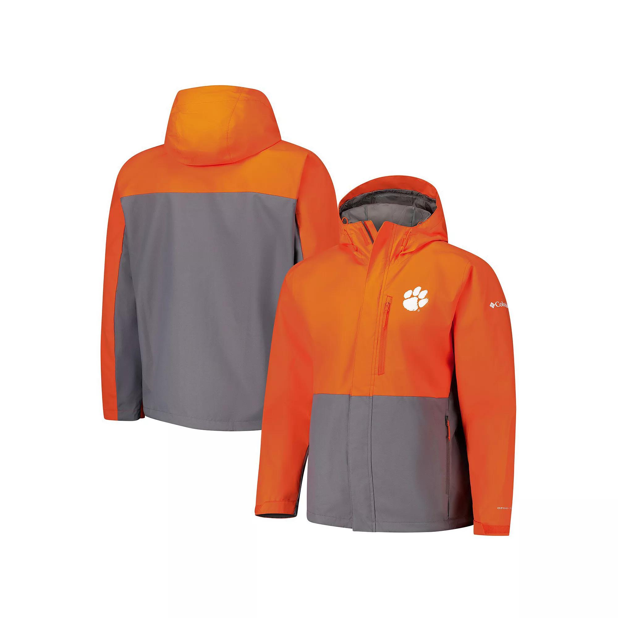 Columbia Mens Collegiate Field Bound Jacket - Tall - Clemson- Product Image
