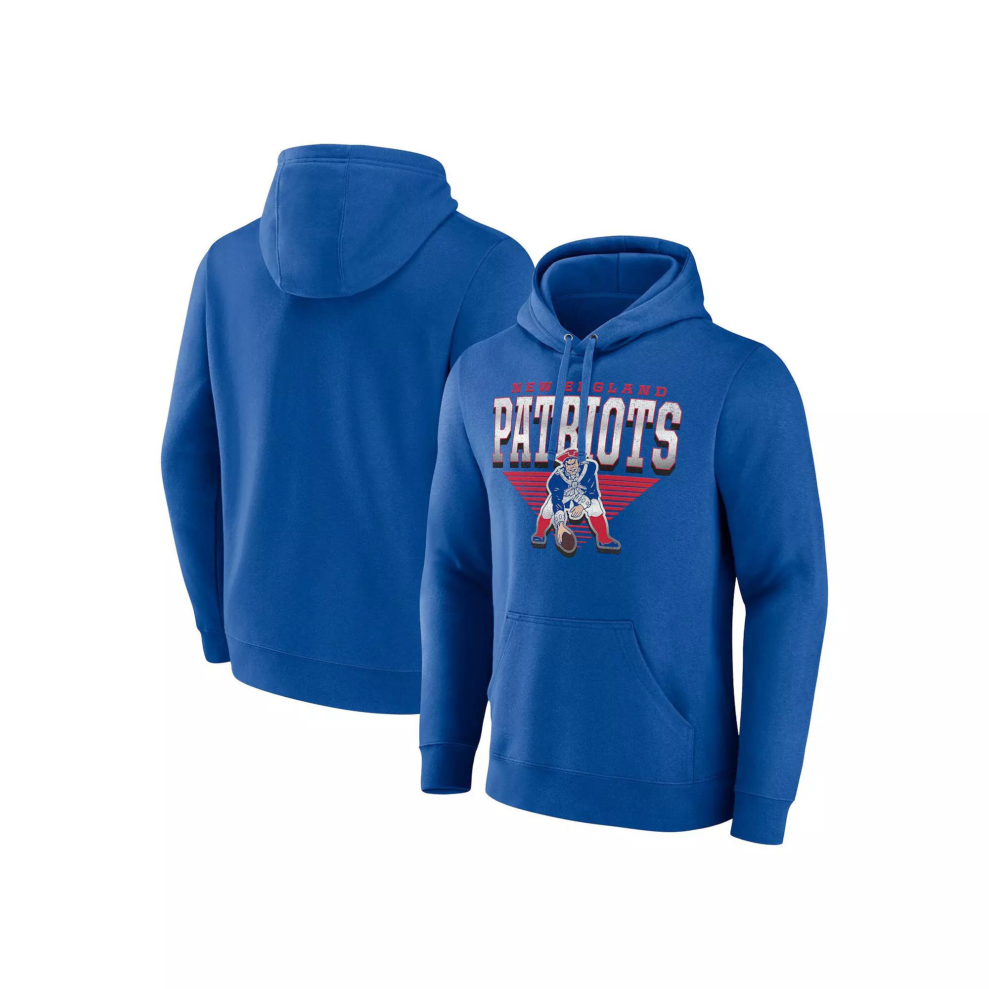 Men's Fanatics Brown Cleveland Browns Geometric Chrome Pullover Hoodie, Size: 2XL Product Image